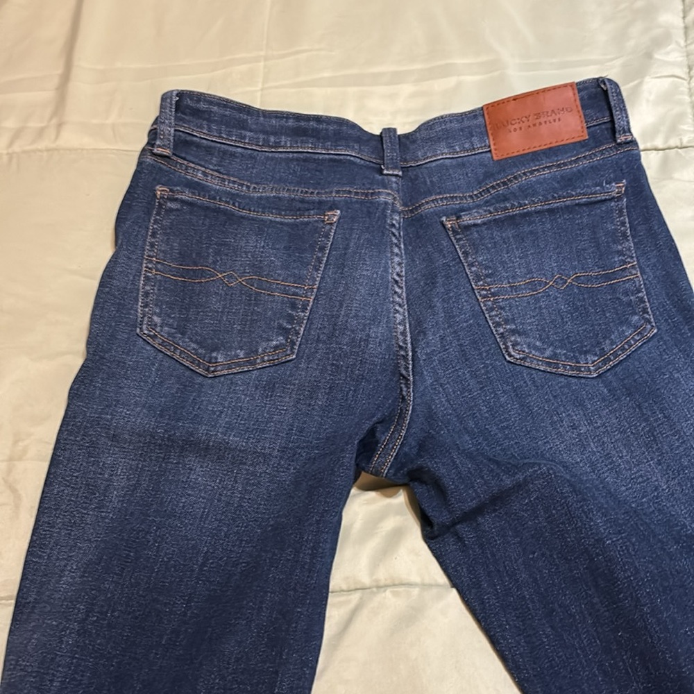 Lucky Brand Bootcut Sweet jeans size 8/29 Dark Denim - Picture 6 of 6